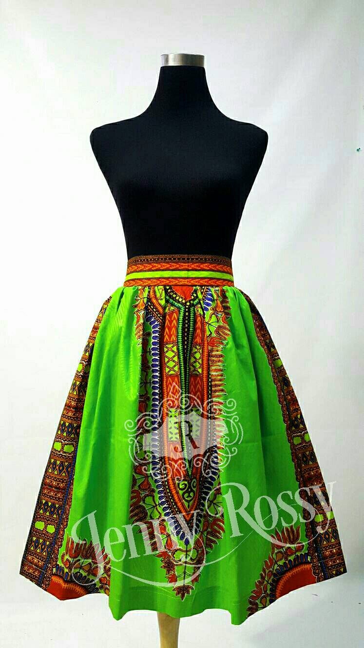 Dashiki Skirt