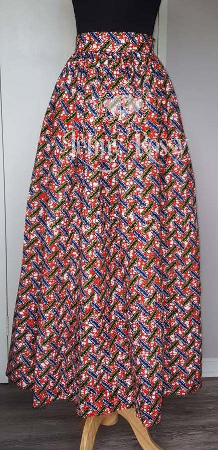 African print ,Maxi skirt  ,African clothing ,Ankara skirt,women clothing