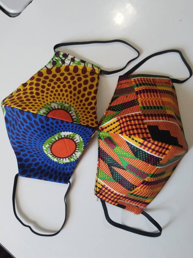 10 face mask,  African print face mask ,unisex face masks,wholesale face mask,assorted print