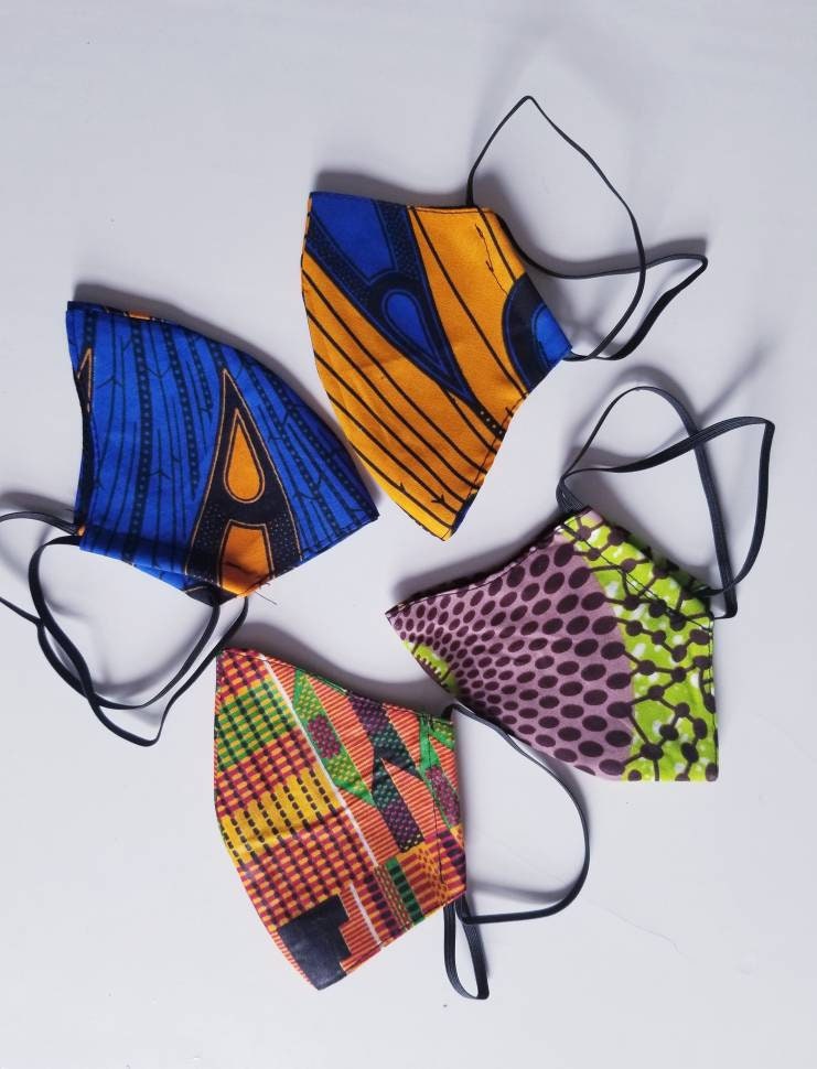 10 face mask,  African print face mask ,unisex face masks,wholesale face mask,assorted print