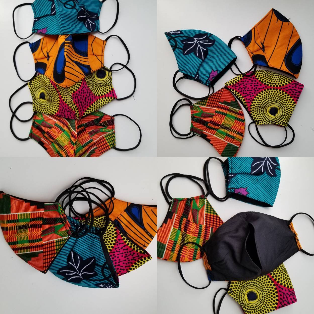 10 face mask,  African print face mask ,unisex face masks,wholesale face mask,assorted print