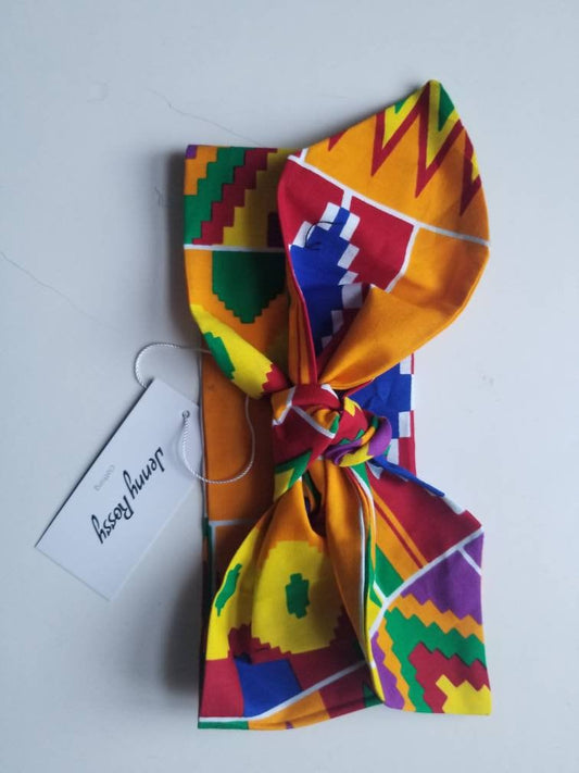 Kente Headwrap,  African Bandanas, print headwraps, dashiki head wrap, African fabric